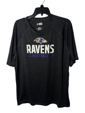NFL Baltimore Ravens Black Short-Sleeve Shirt